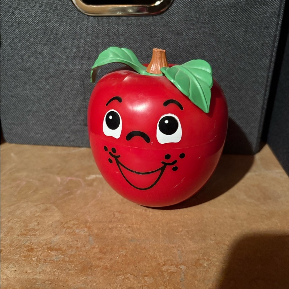Vintage musical Apple Toy